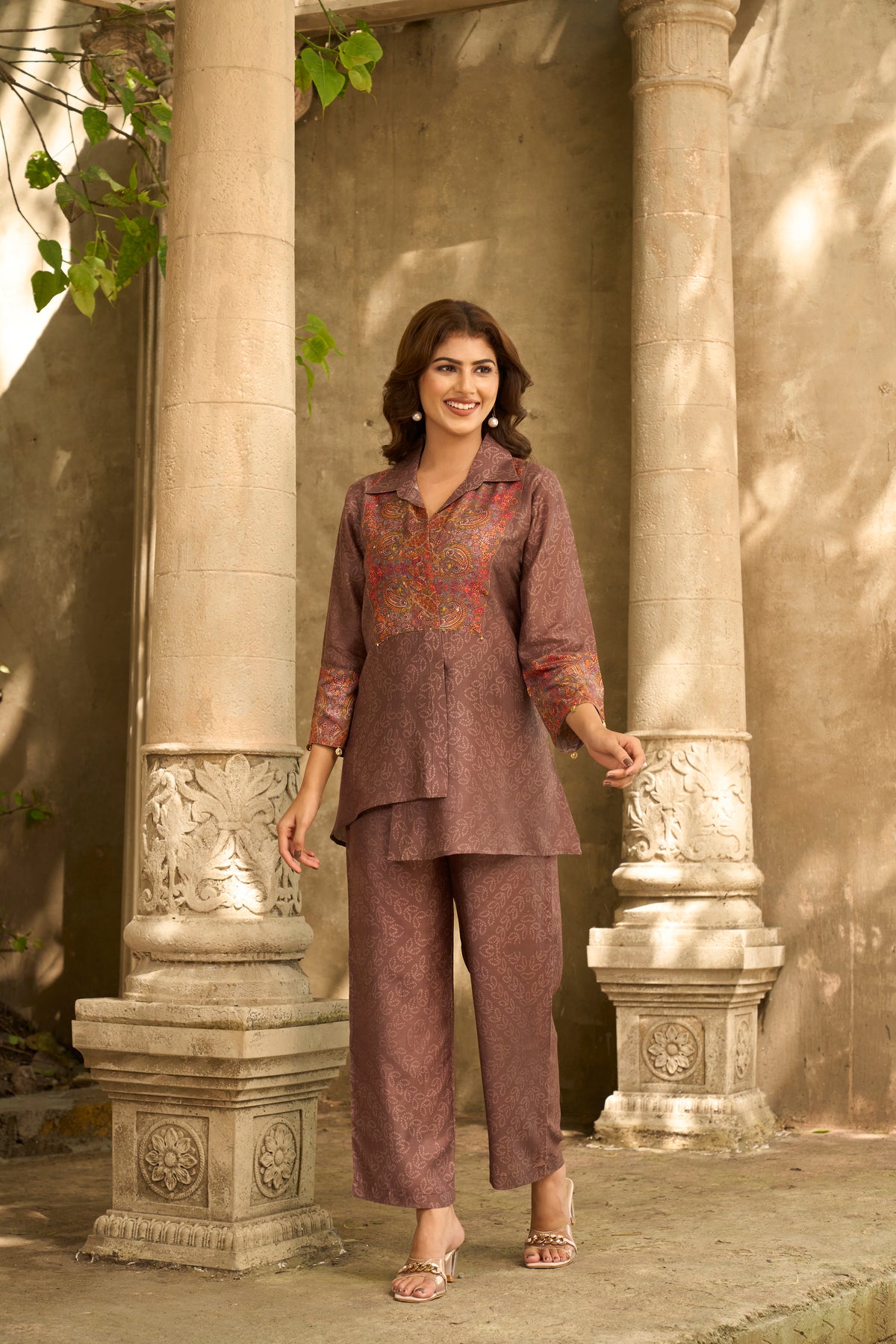 Samaira Brown Co-ord Set