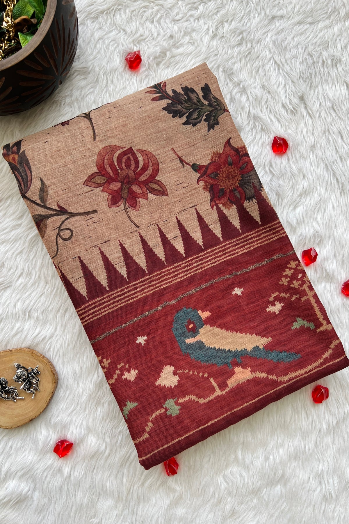 Birds & Blooms Beat Saree