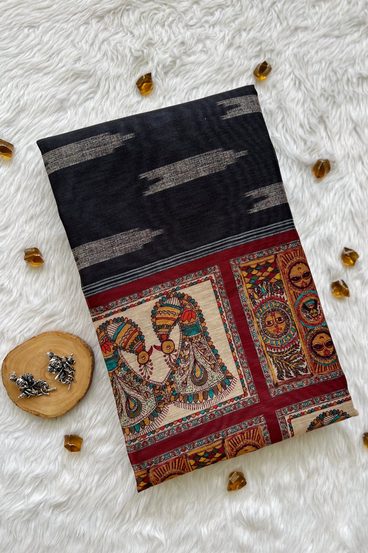 Desi Pop Blocks Saree
