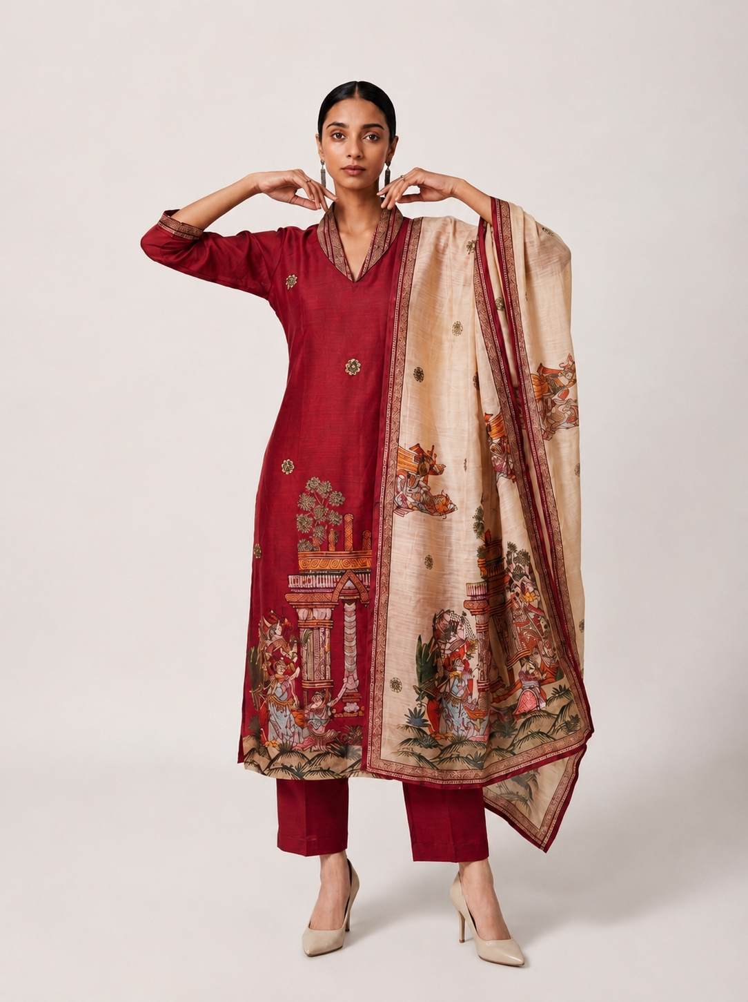 Shaam Shringar Suit Set