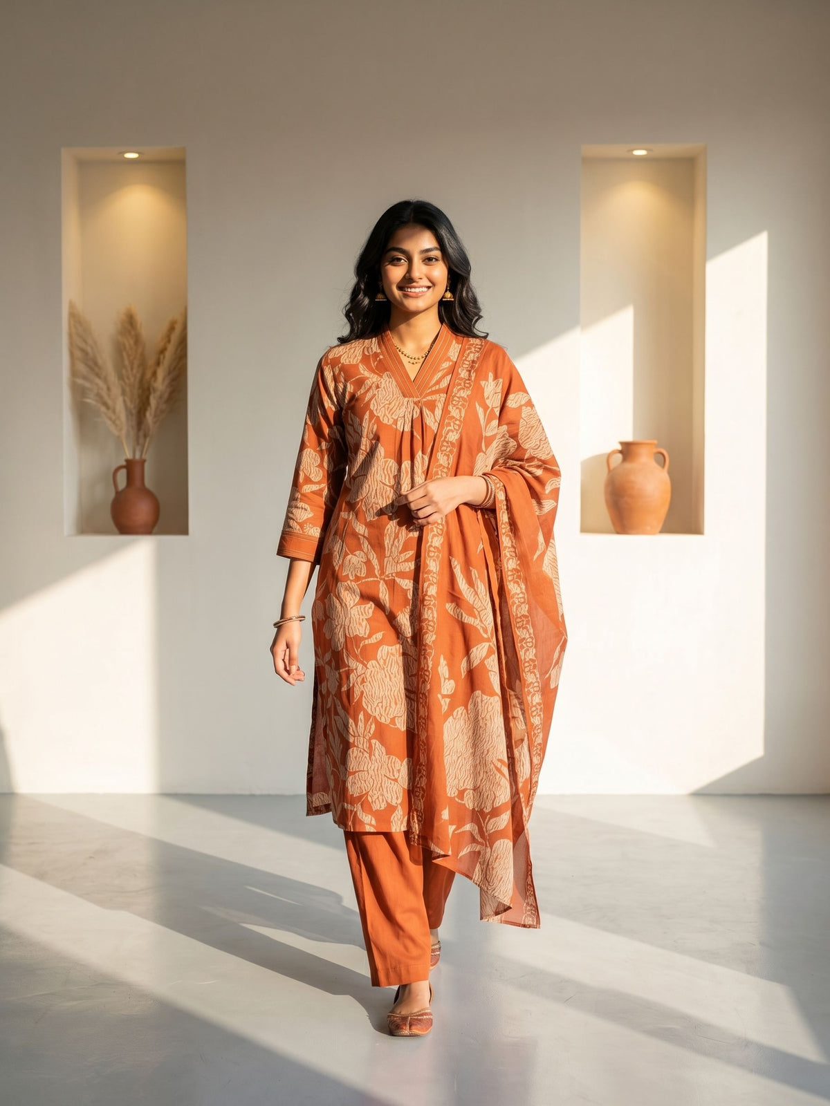 Coral Charm Suit Set