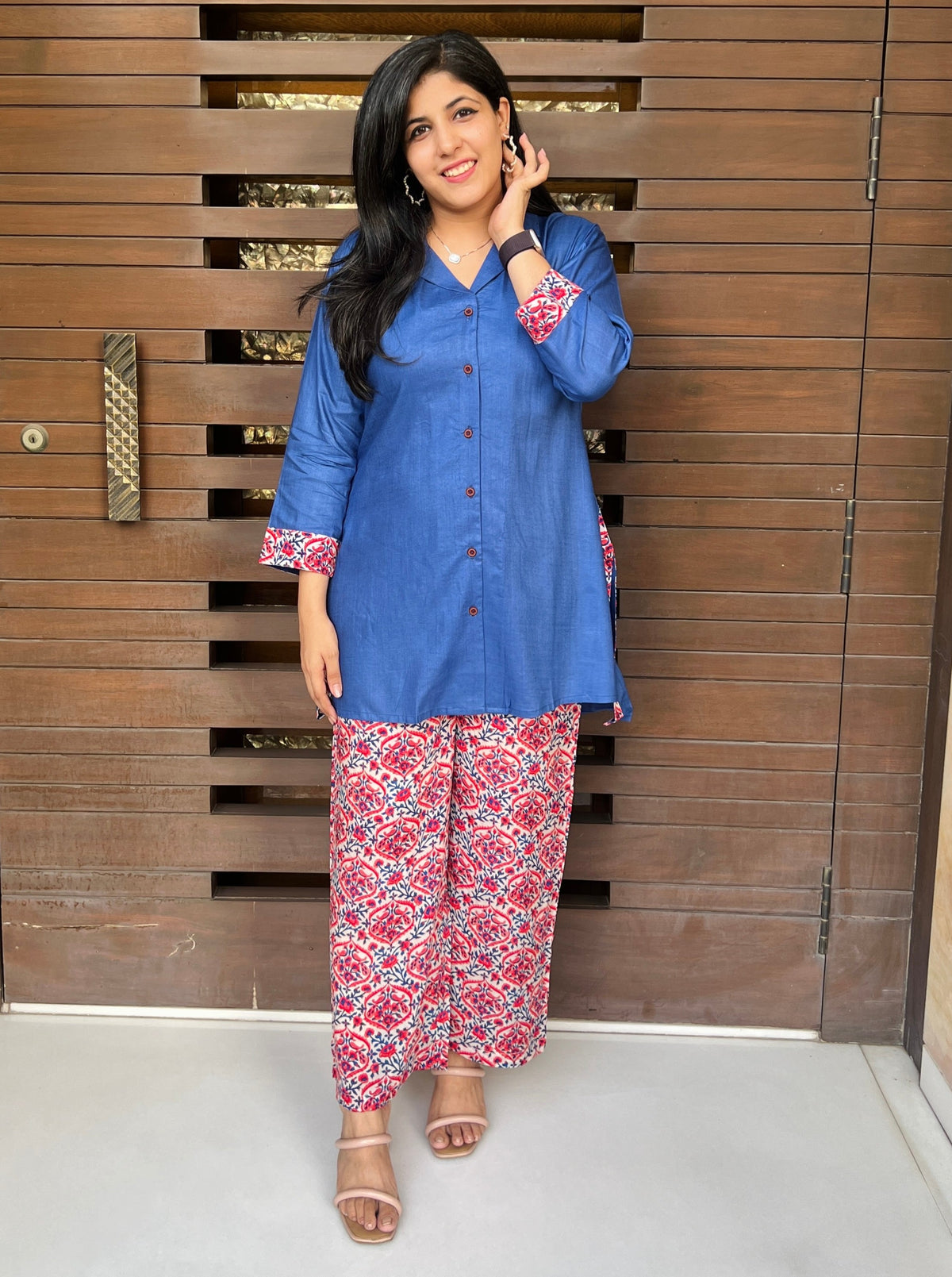 Naaysha Modern Pant Shirt Set-Western-Ekana Label