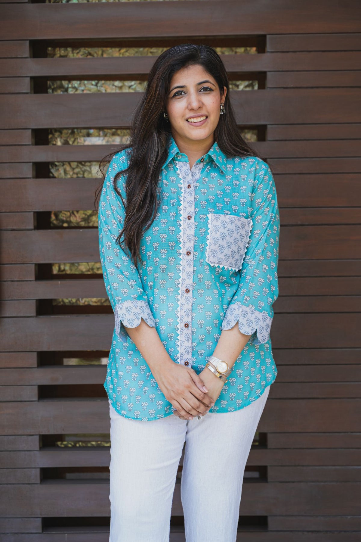 Boho Mint Breeze Shirt