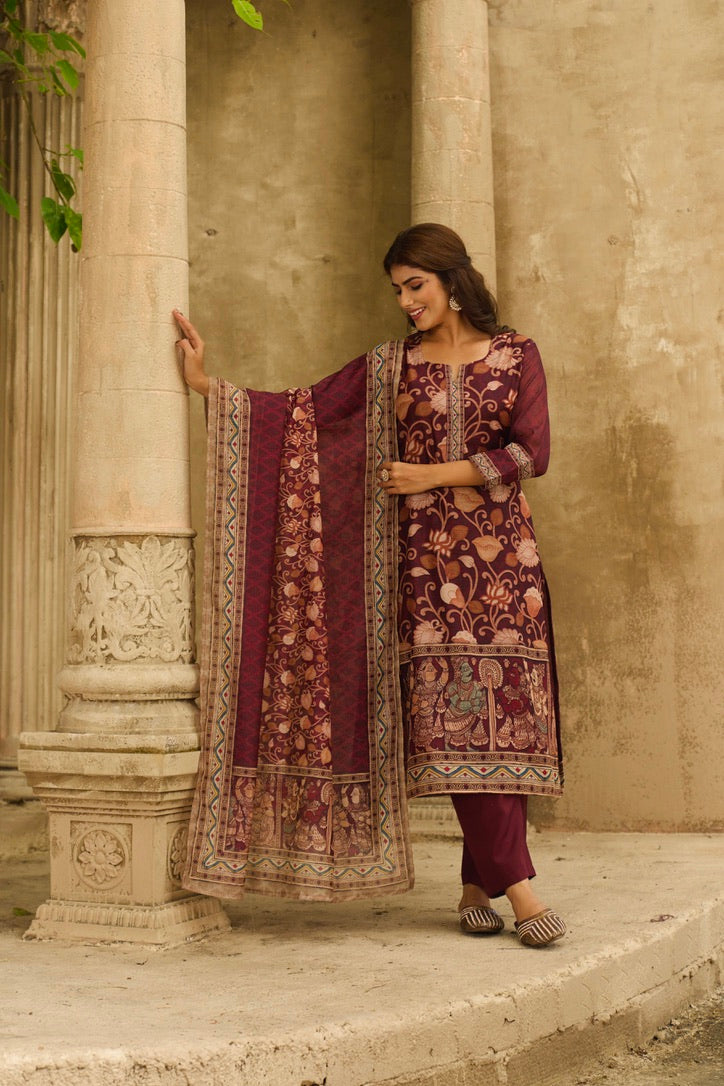 Gulabi Shaam Suit Set Sale