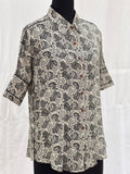 Monochrome Kalamkari Shirt