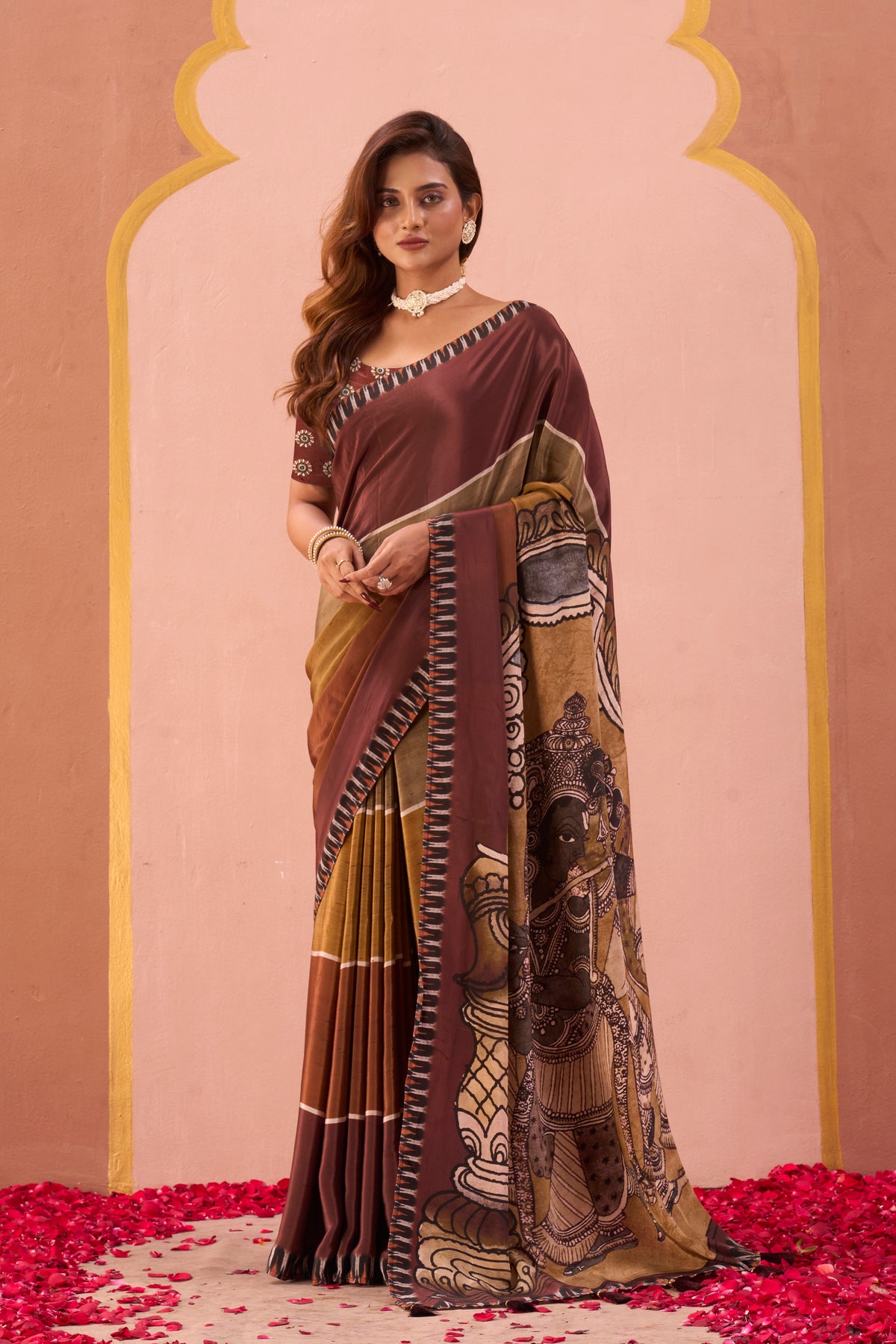 Rang Rekha Saree