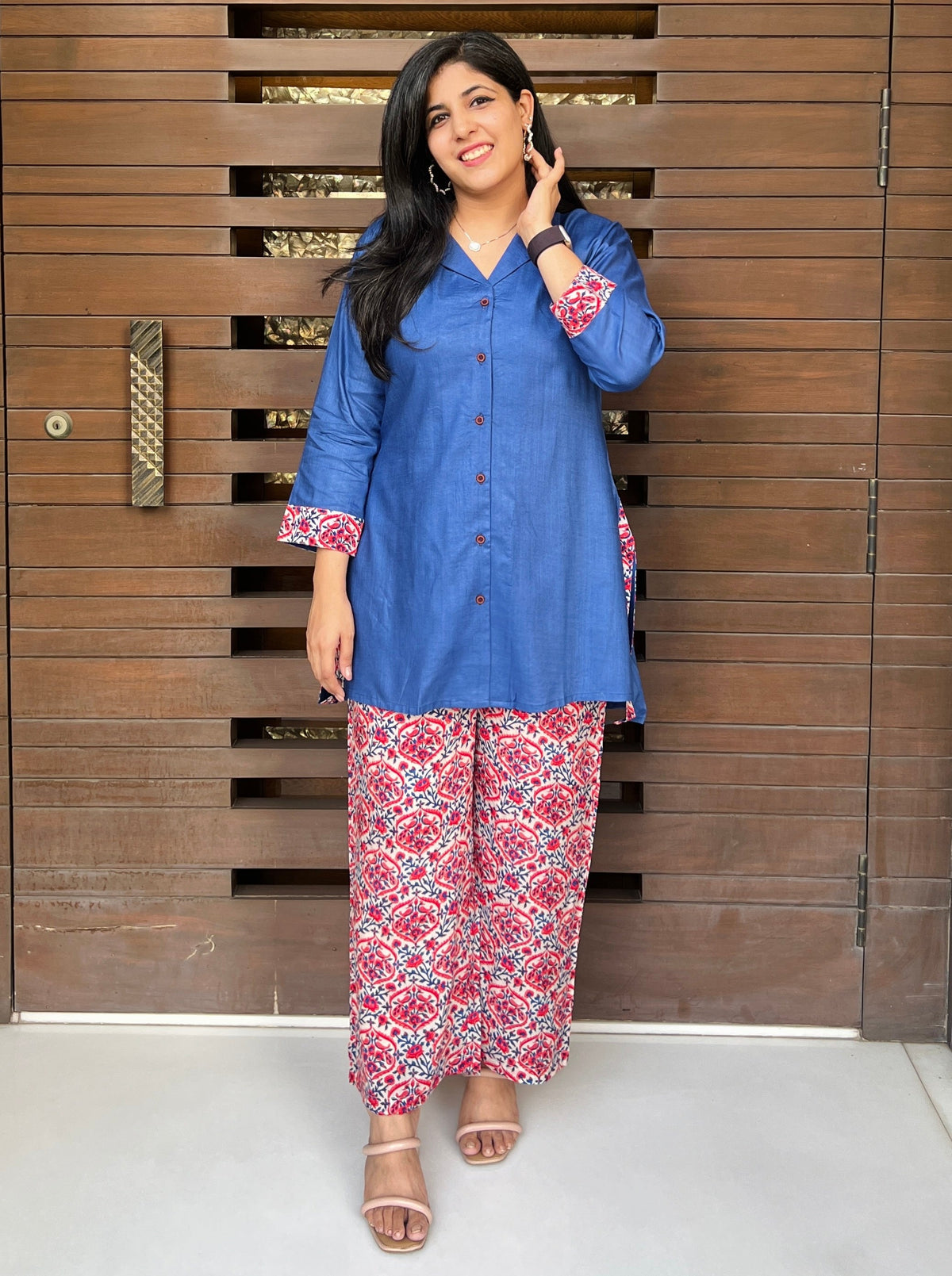 Naaysha Modern Pant Shirt Set-Western-Ekana Label