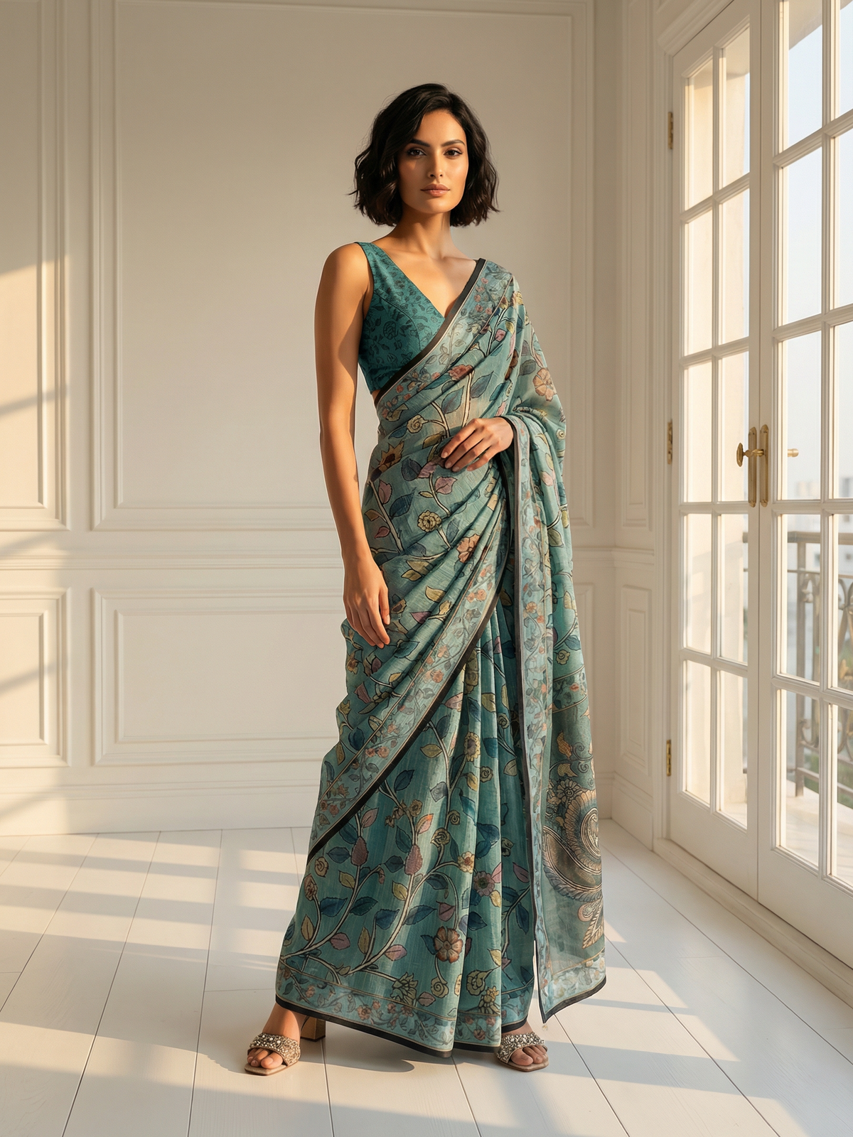 Ragini Floral Saree