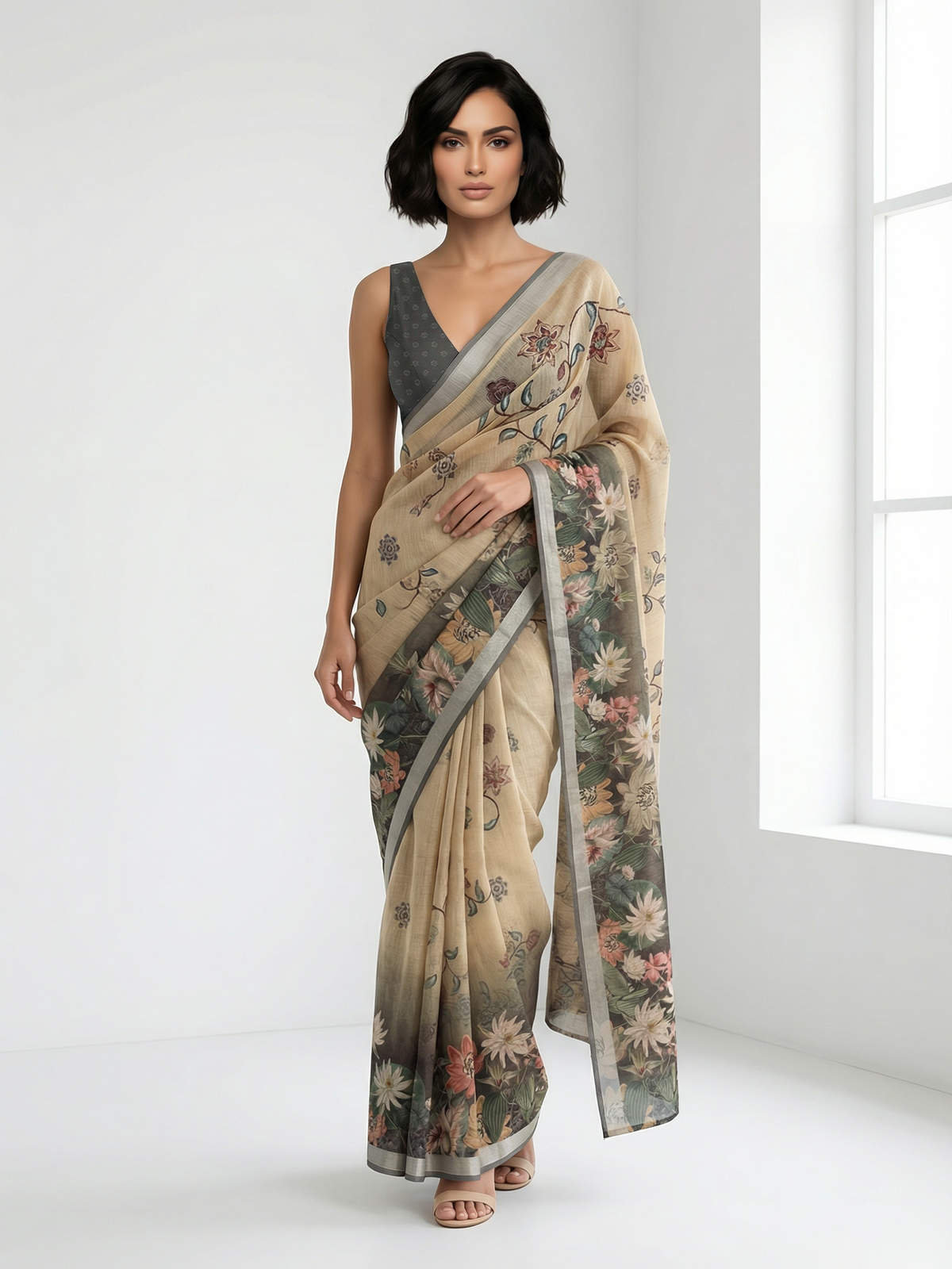 Bhumi Floral Saree
