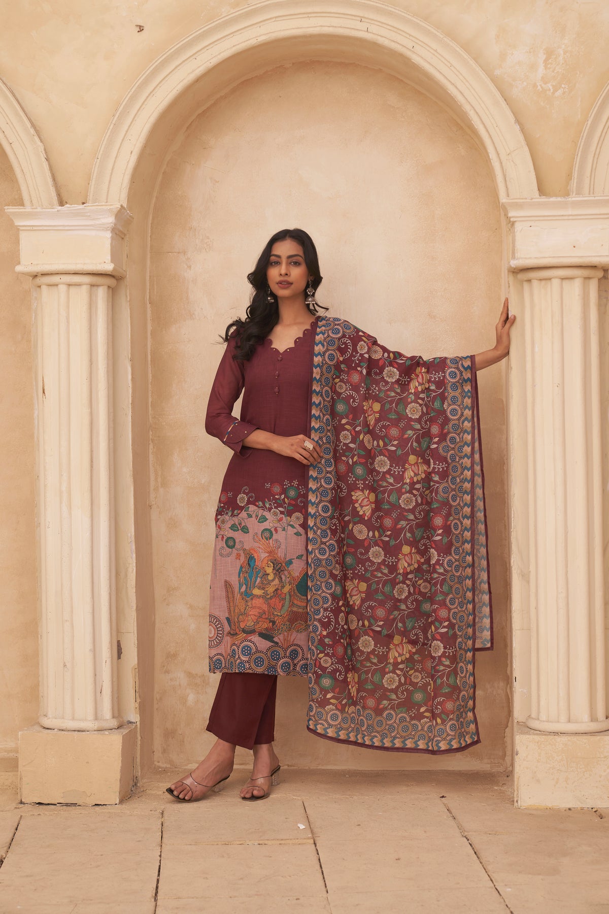 Raktphool Leela Suit Set