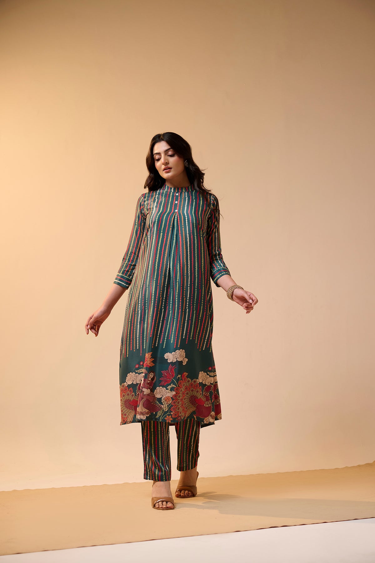Signature Stripes Kurta Set