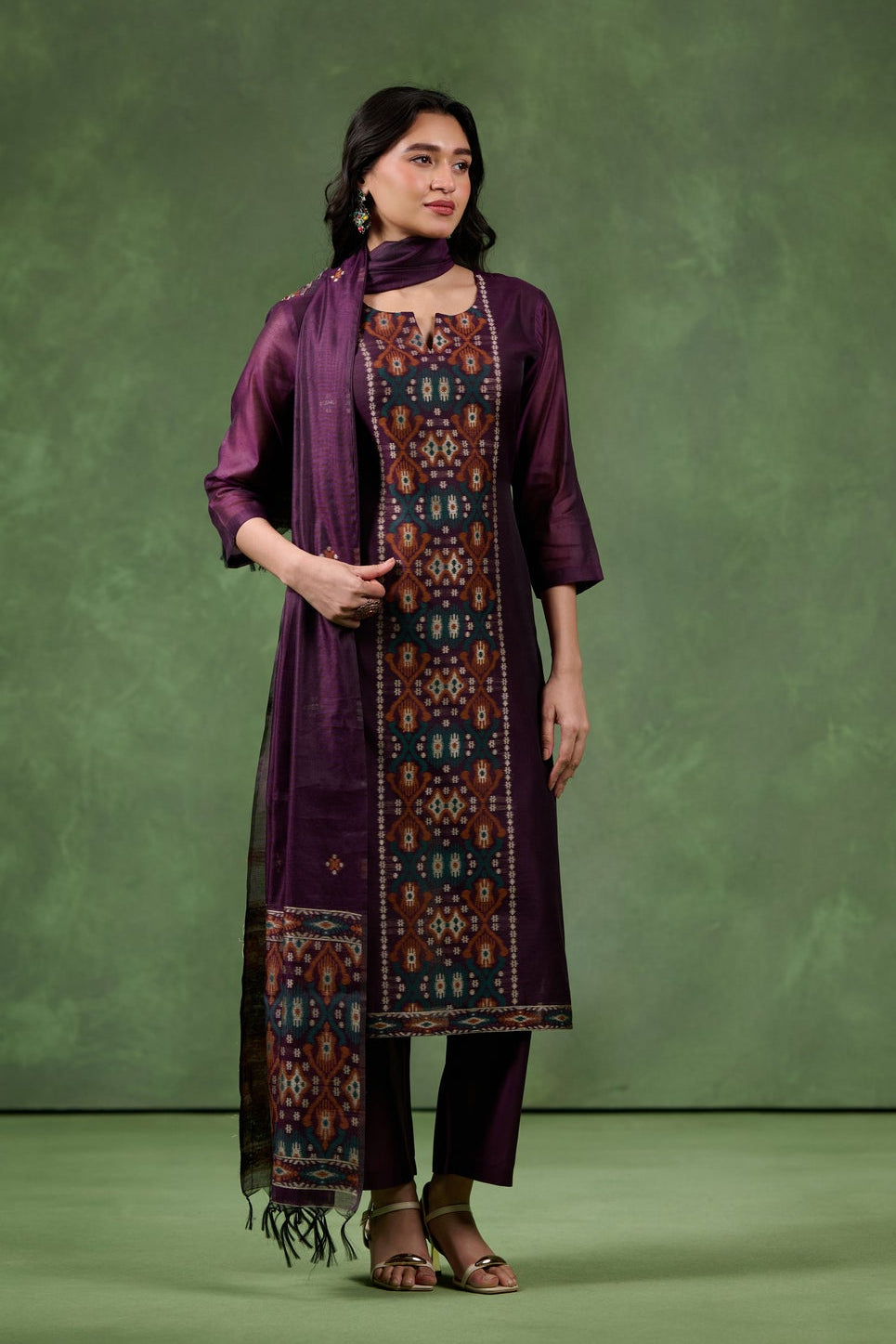 Patola Jamuni Suit Set