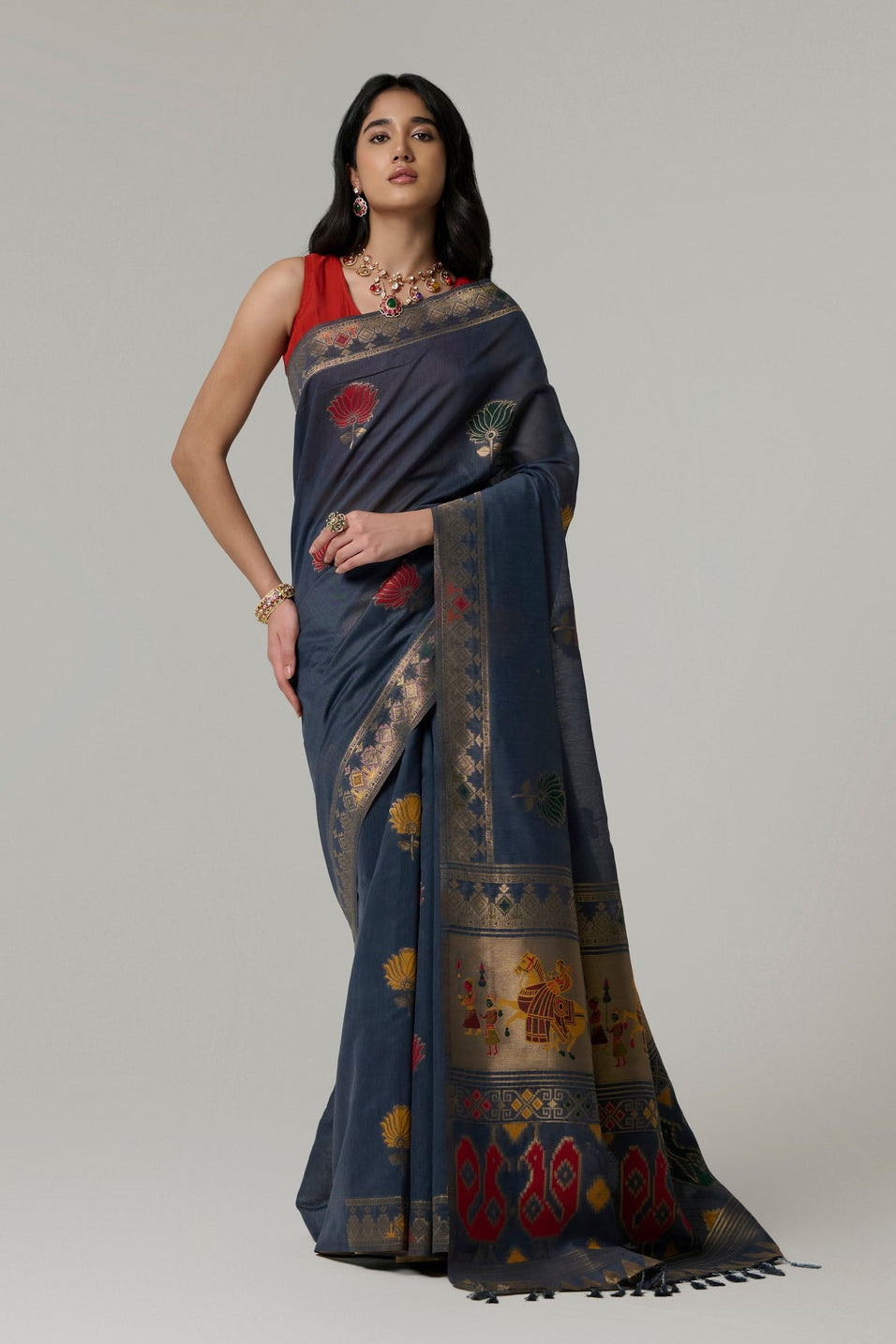 Pallu Pehchaan Saree