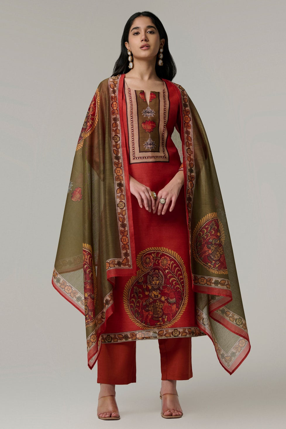 Sohna Rang Suit Set