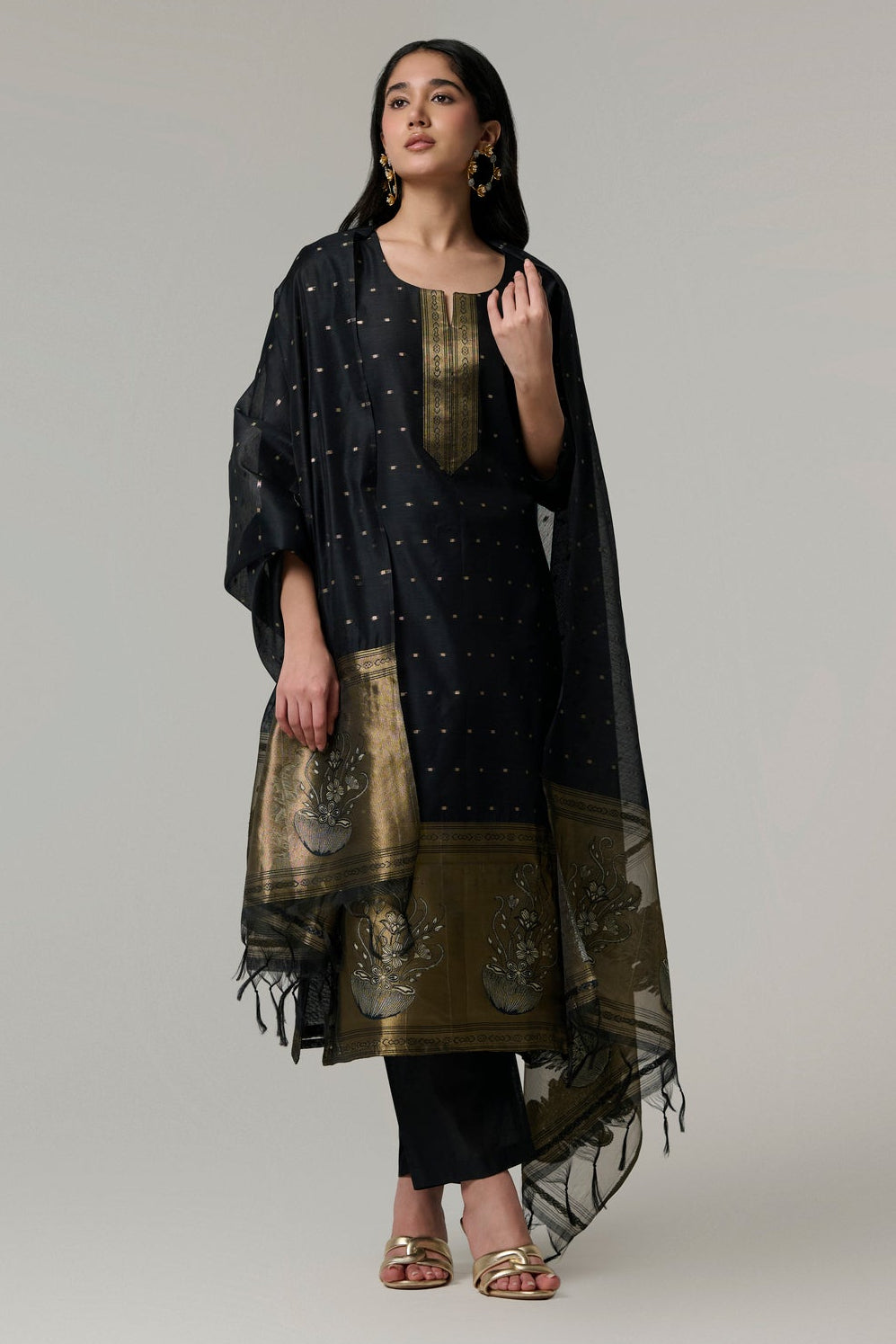 Kajal Jamdani Suit Set
