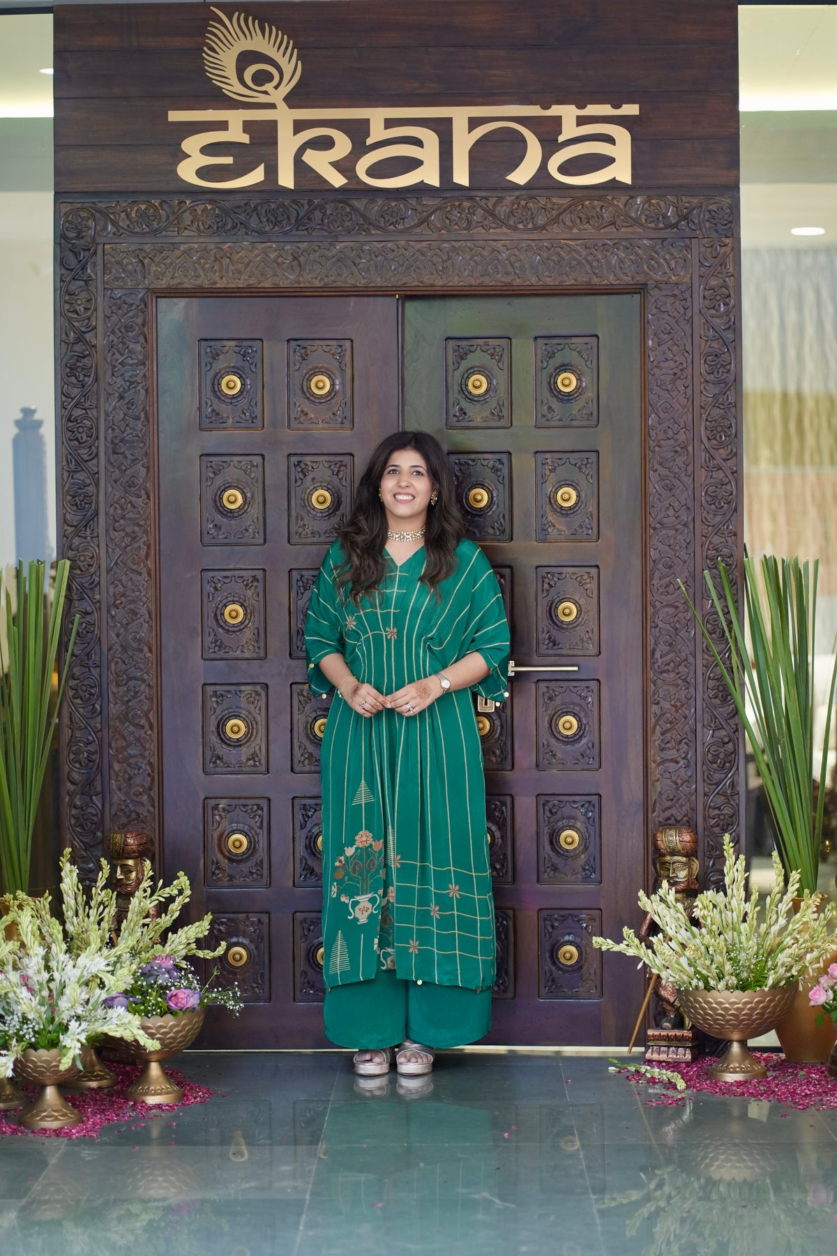 Show Stopper Pleated Kaftan Co-ord Set