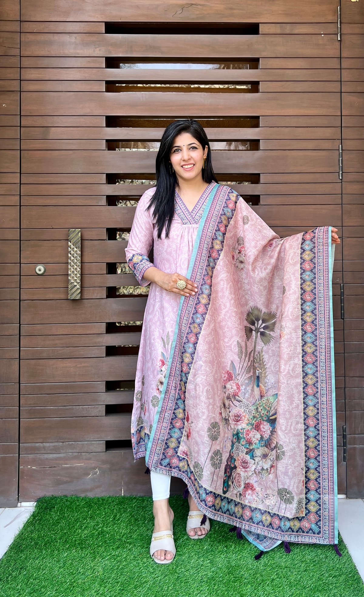 Yashvi Pichwai Dupatta-Dupatta-Ekana Label