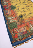Heera Colorful Mughal Tapestry Saree