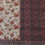 Jaisvi Floral Fusion with Ikat Touch Sari