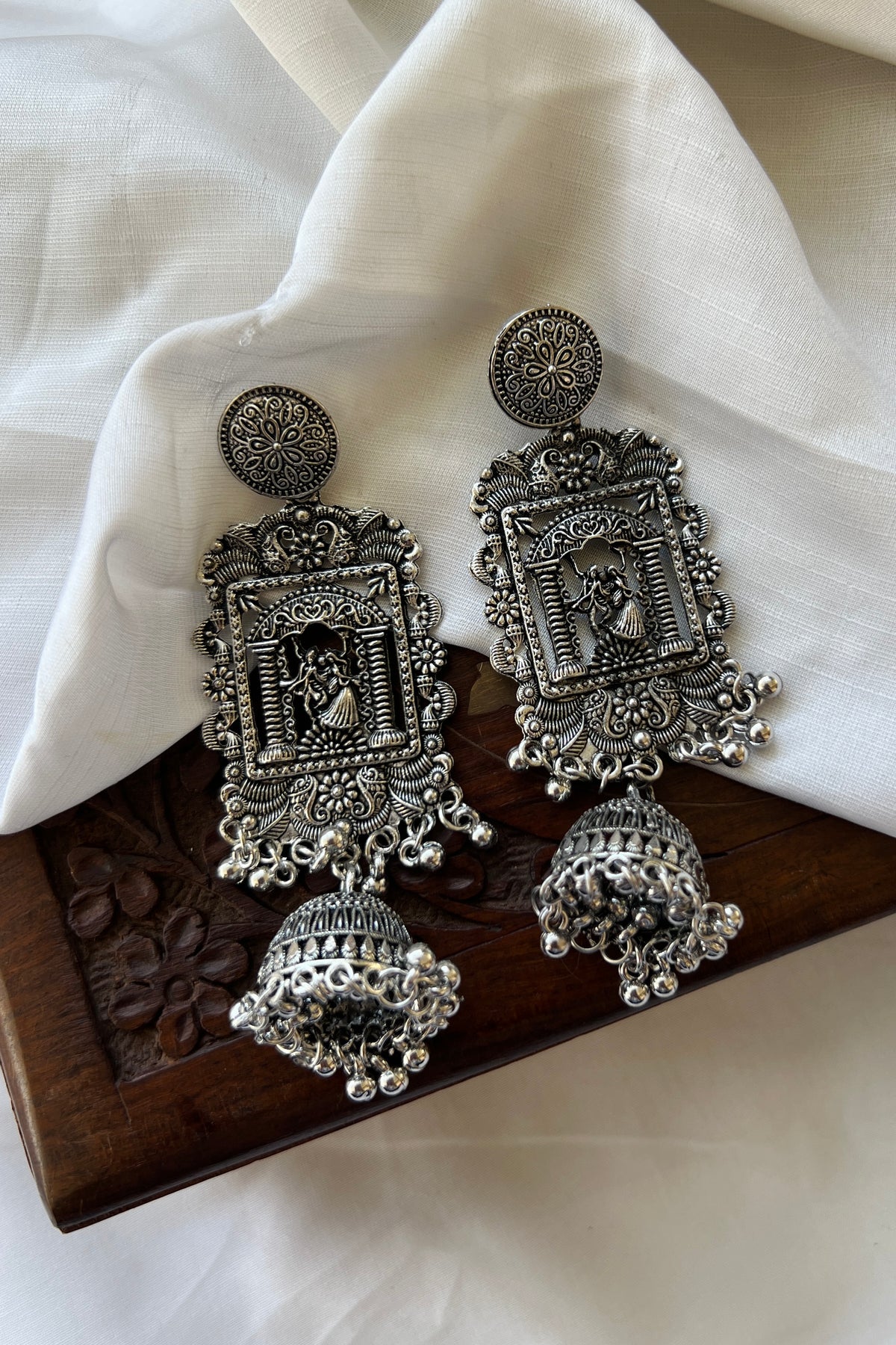 Divine Grace Jhumkas