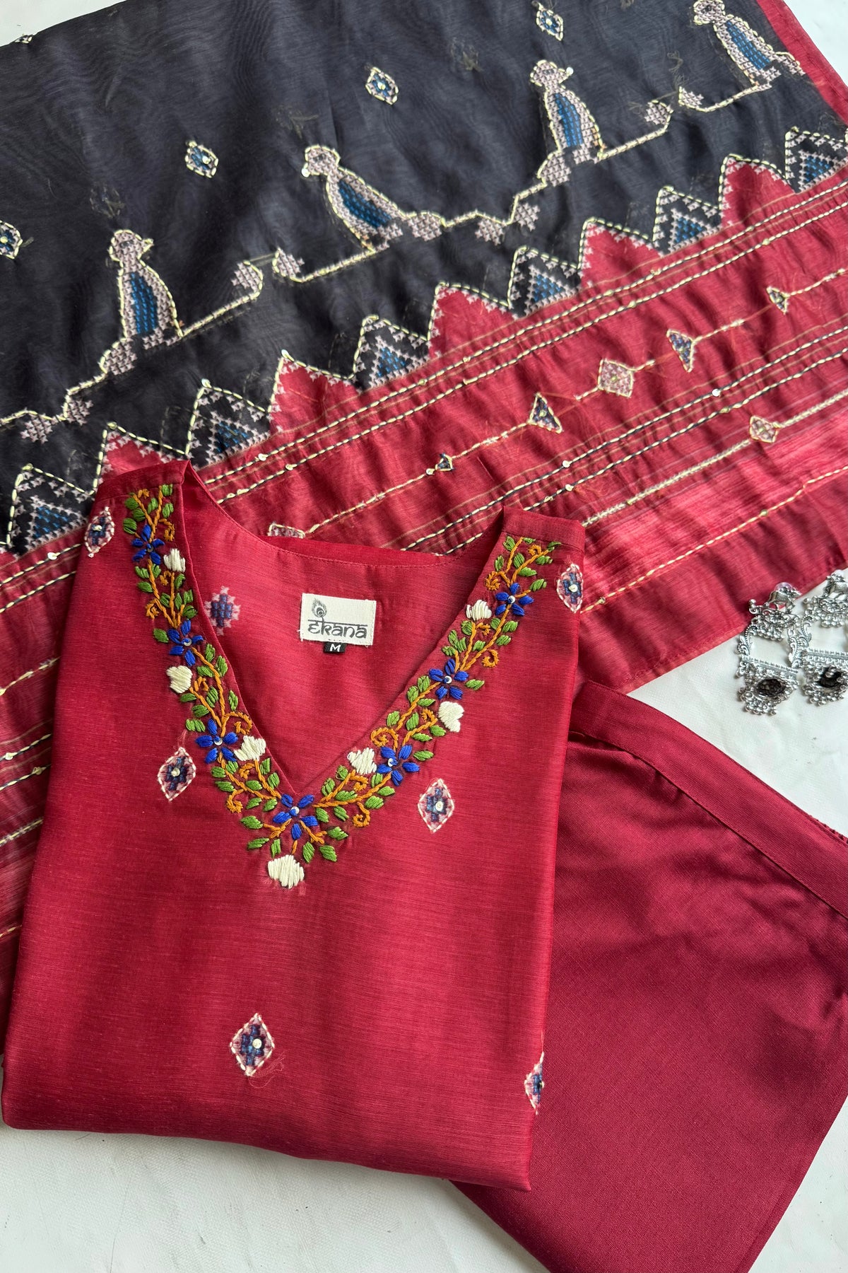 Cherry Rush Handwork Suit Set