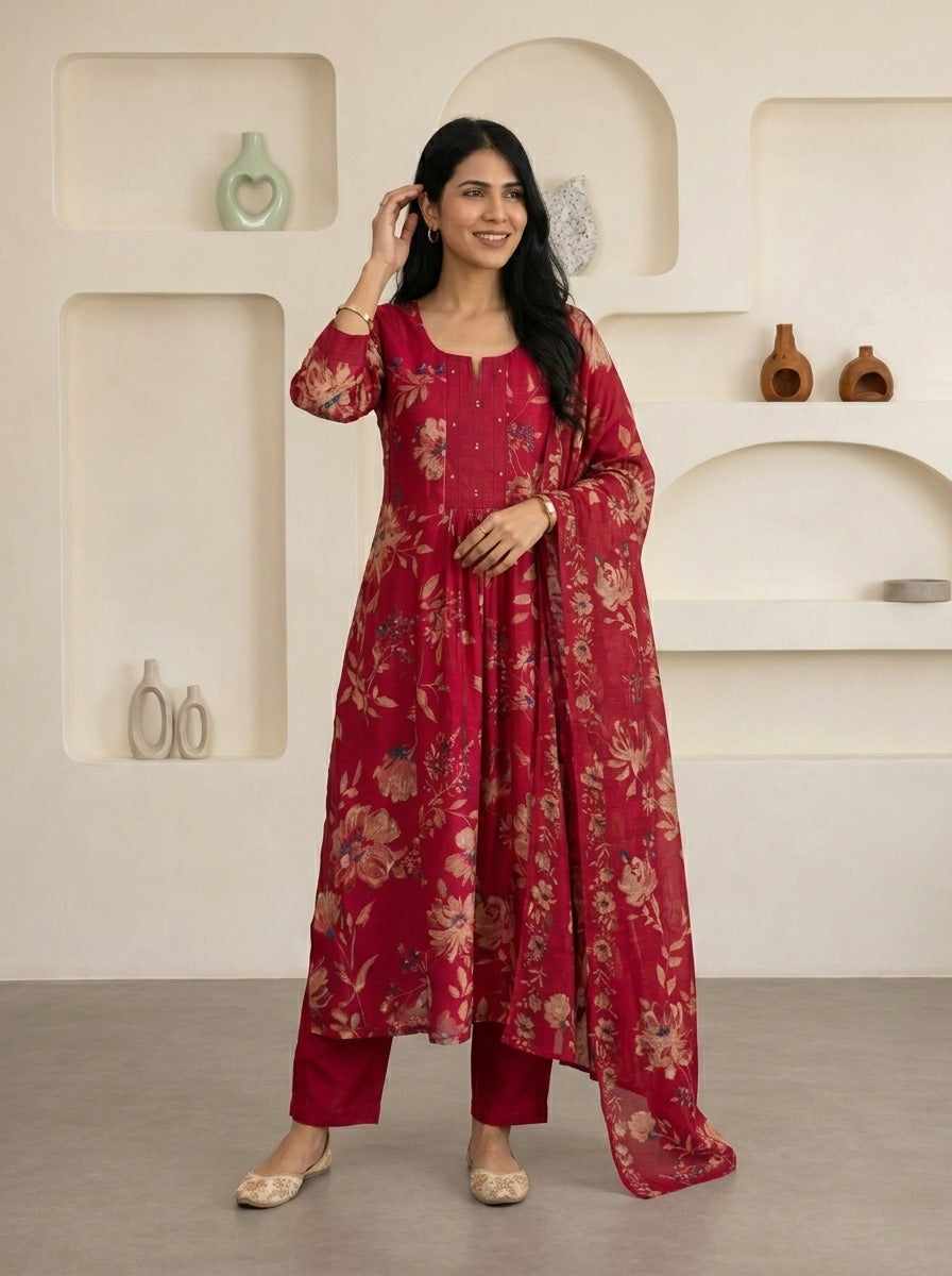 Gul Gauri Suit Set