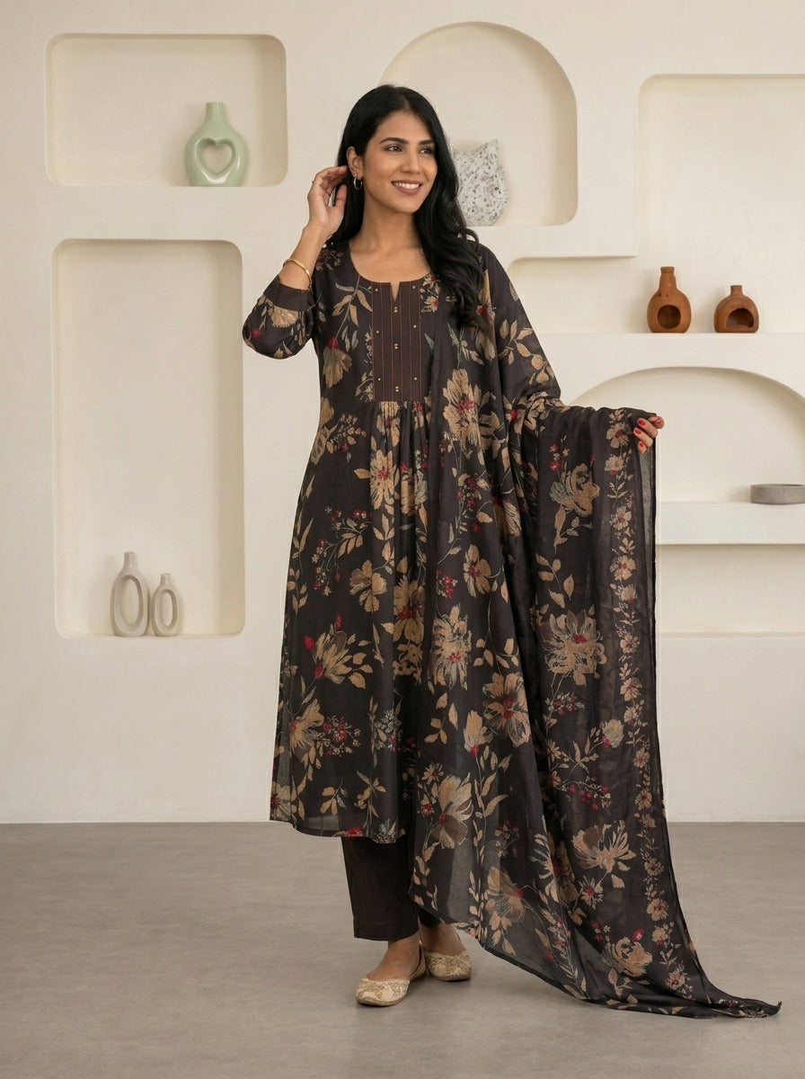 Black Breeze Suit Set