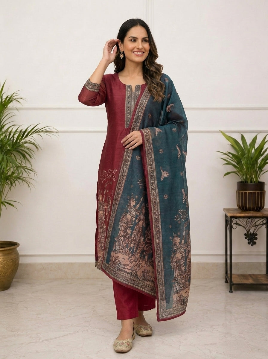 Kashvi Figure Suit Set