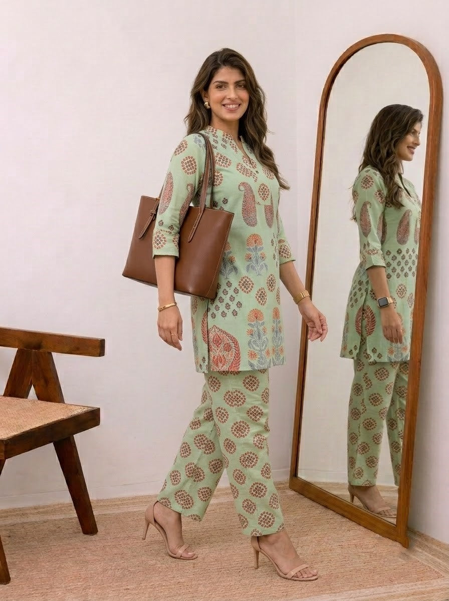 Aaira Bagh Co-ord Set