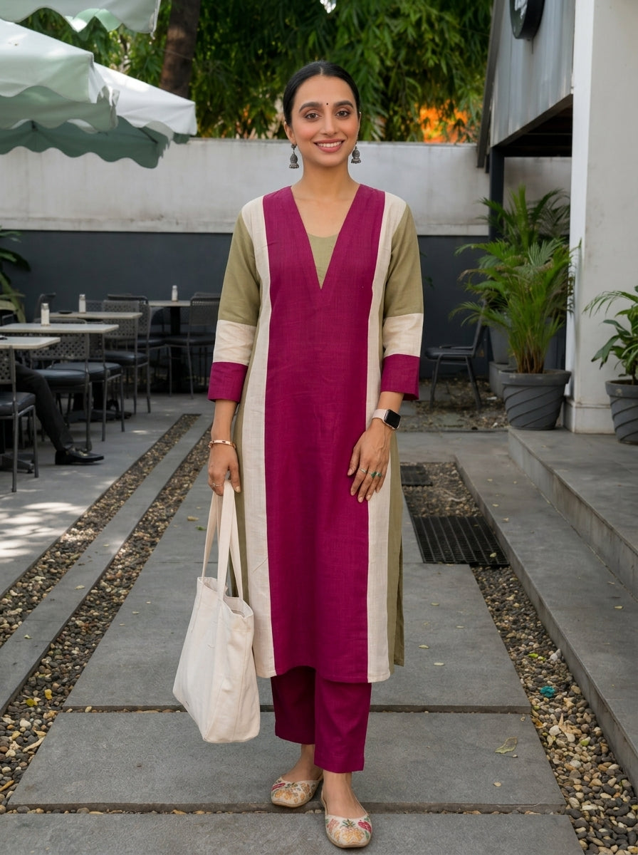 Rani Raabta Kurta Set