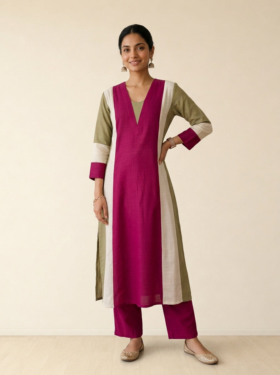 Rani Raabta Kurta Set
