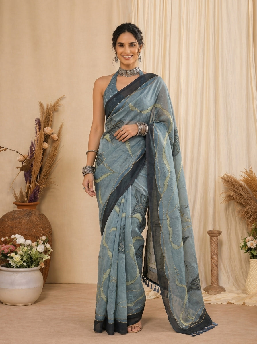 Gagan Rekha Saree