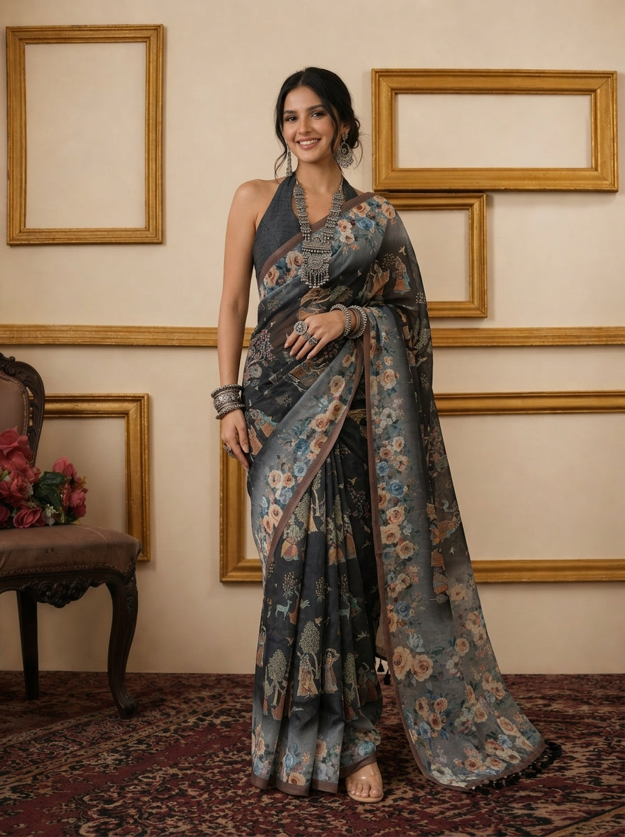Zulf Bahar Saree