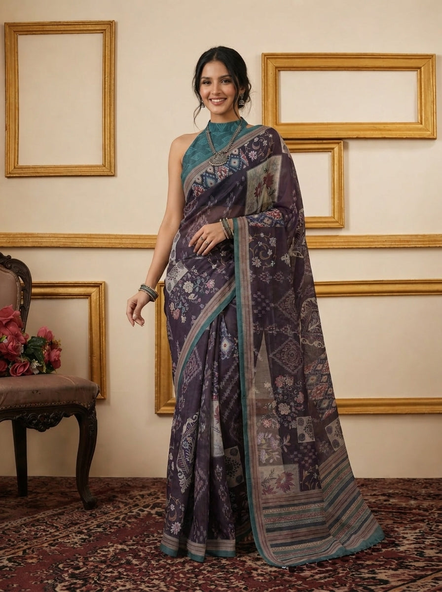 Jamuni Adaa Saree