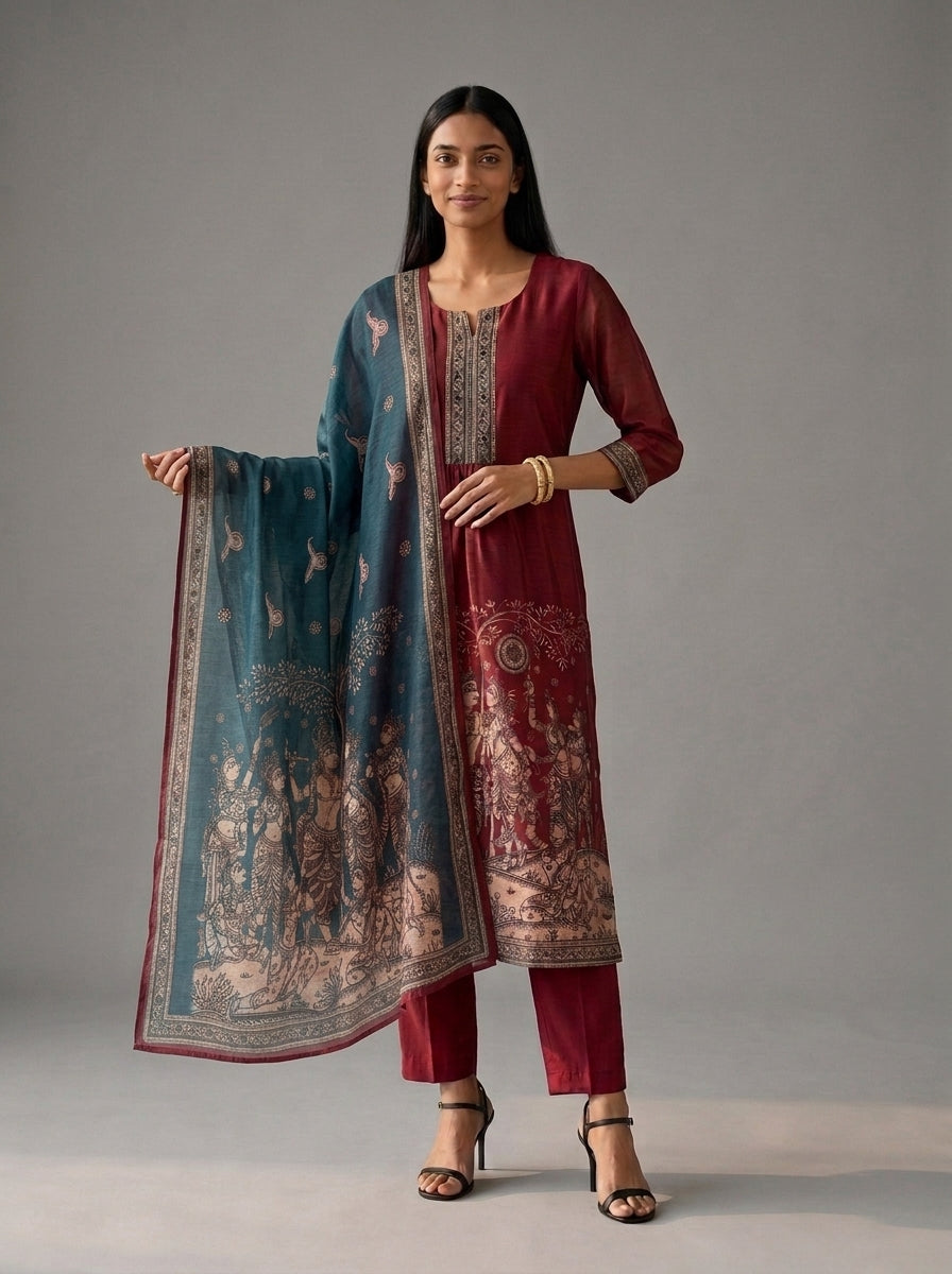 Kashvi Figure Suit Set