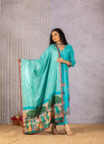 Nura Floral Fantasy with Pichwai Touch Suit Set