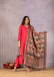 Chaya Angrakha Pink Suit Set