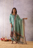 Freya Pichwai and Shibori Fusion Suit Set