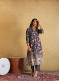 Tanya Black Beauty with Pichwai Flair kurta Set