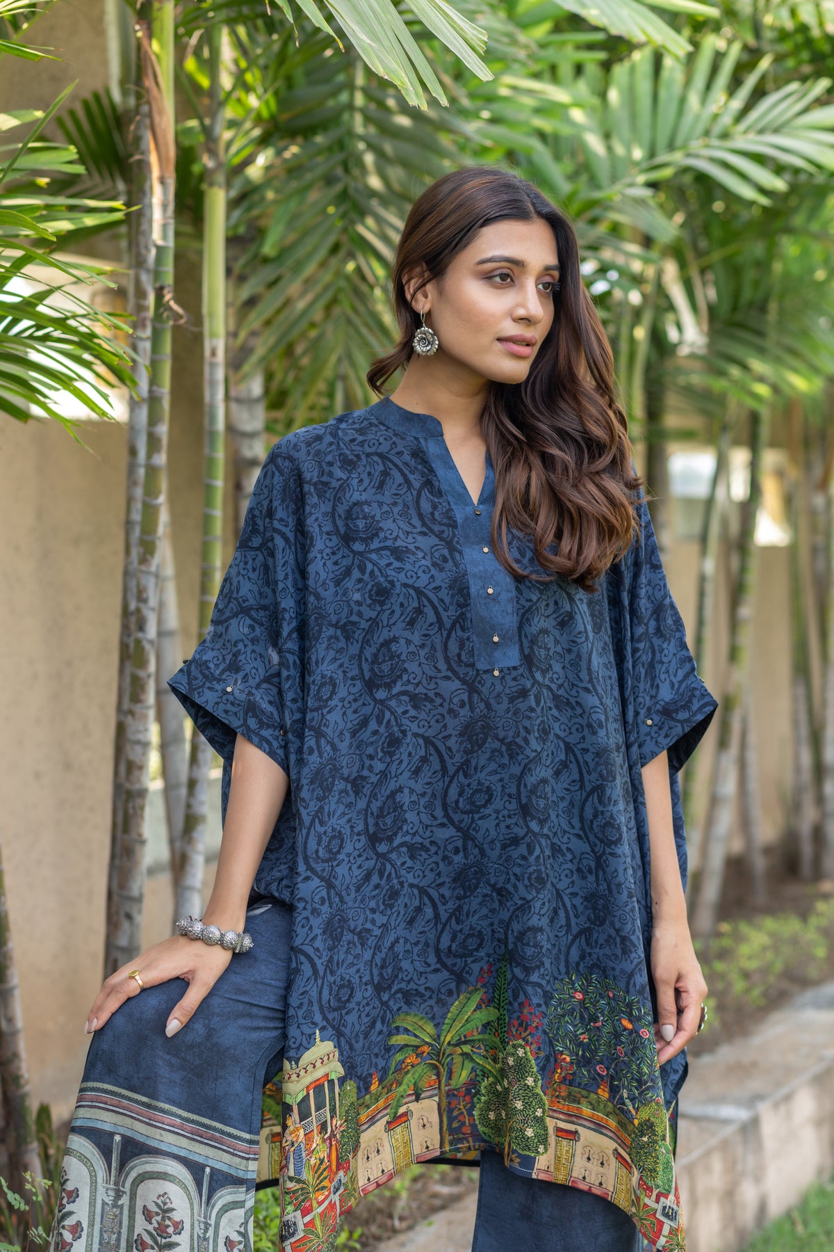 Joy Paradise Kaftan Co-ord Set-Western-Ekana Label