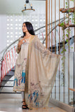 Vedika Blue Scenic Elements Saree