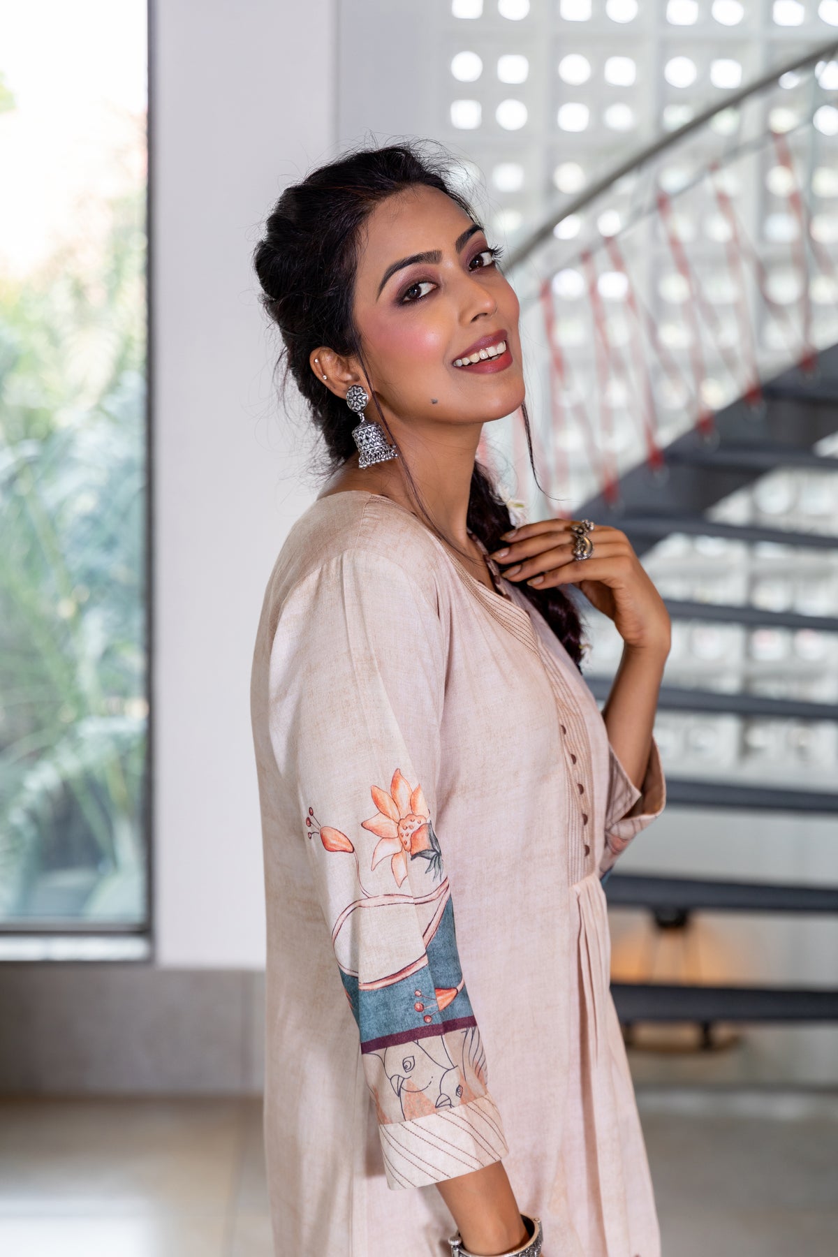 Flora Bloom Three Piece Set-Suit Set-Ekana Label