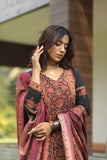 Anthra Black Ethnic Three Piece Suit Set