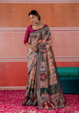 Anaya Mughal Pink Palace Saree