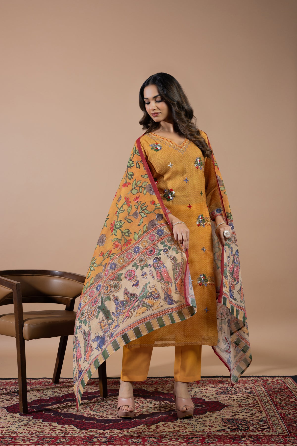 Meher Mohini Handwork Suit Set