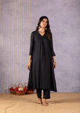 Nupur Kalamkari Black Beauty Suit Set