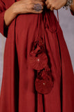 Sachi Maroon Angrakha Magic Suit Set