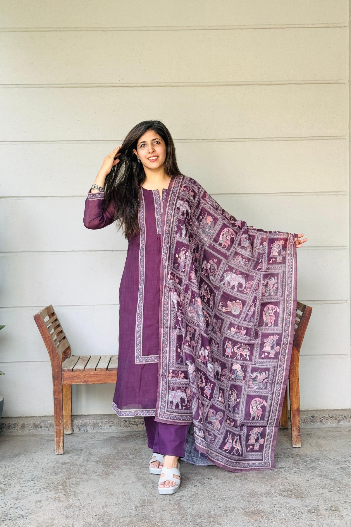 Anokhi Adaa Suit Set