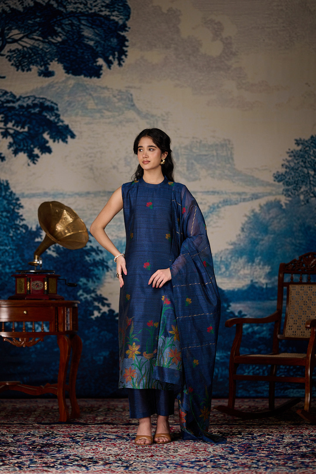 Blue Banjara Suit Set