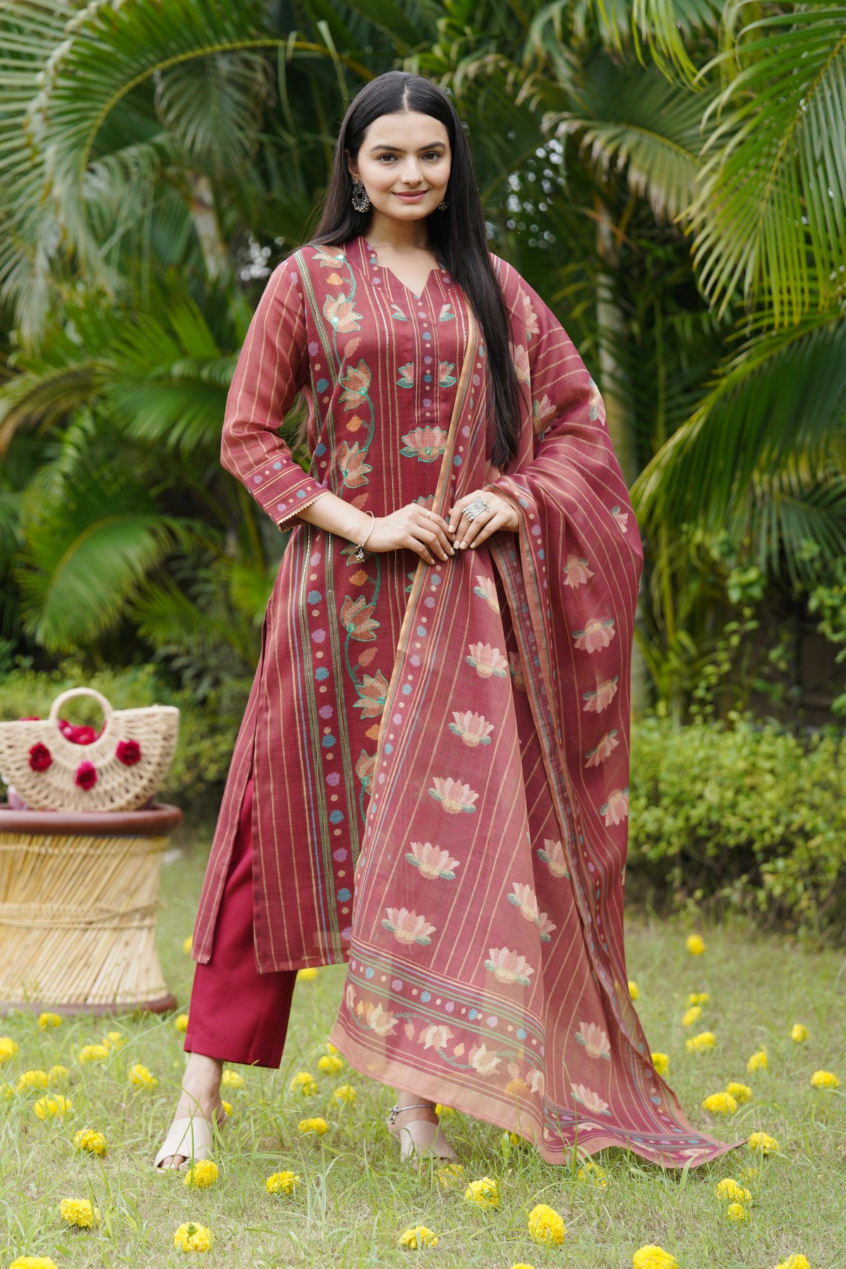 Suhani Shaam Handwork Suit Set